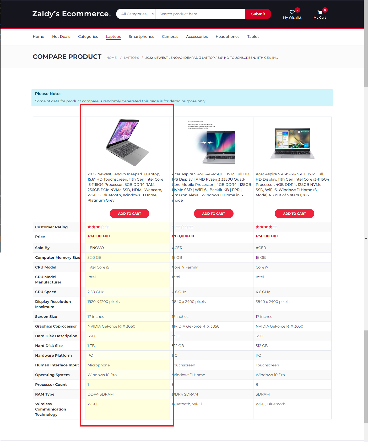 filter by categories